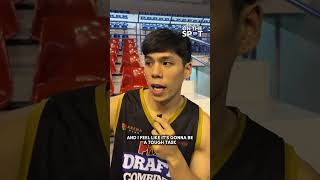 Former DLSU Green Archer Francis Escandor on joining the PBA Draft  OSOnTheSpot [upl. by Ihtraa514]