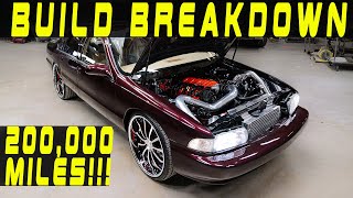 Build Breakdown CammedBoosted 1996 Impala SS with 200000 Miles 4K [upl. by Ohce]