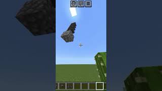 Minecraft logic rip minecraft gaming minecraftpe shorts funny meme [upl. by Yenahpets]