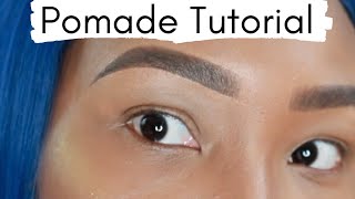 How to Apply Eyebrow Pomade  Maybelline Tatoo Studio Brow Gel Tutorial [upl. by Caasi425]