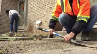 Patio Stones  fix and level  easy way to do it [upl. by Haliak442]