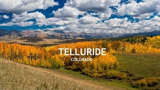 Fall Colors in Telluride Colorado [upl. by Nonnairb62]