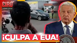 López Obrador responsabiliza al gobierno de EUA por la violencia en Culiacán  Ciro Gómez Leyva [upl. by Evreh]