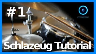 Schlagzeug Tutorial 1 Aus welchen Teilen besteht ein Schlagzeug und wie spielt man diese [upl. by Humble]