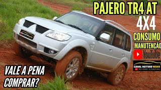 PAJERO TR4 4X4  VALE A PENA  AVALIAÇÃO  CONSUMO  NA TRILHA [upl. by Sothena677]