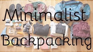 Minimalist Backpacking For a trip to Thailand [upl. by Nahtaneoj]