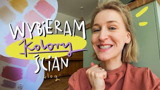 Wybieram KOLORY ŚCIAN do nowego mieszkania🎨😱  VLOG  Jola Szymańska [upl. by Ian]