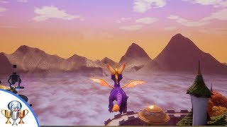 Spyro 2 Riptos Rage  Long Distance Trophy and 2 Hidden Orbs in Autumn Plains [upl. by Cloris]