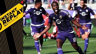 Goal or Handball controversy in Orlando  Instant Replay [upl. by Jobina954]