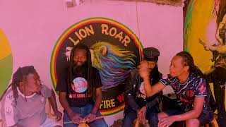 LionRoar Rasta Firewaves Podcast with Black Liberation [upl. by Cran421]