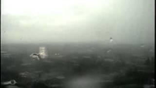 TORNADO in Queens NYC Highrise view before during after  uncut [upl. by Las974]