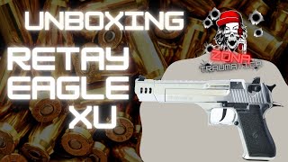 Unboxing Replica Traumatica RETAY EAGLE XU  TIPO DESERT EAGLE [upl. by Asirret]