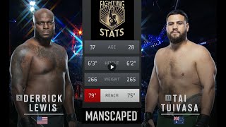 UFC 271 Derrick Lewis vs Tai Tuivasa Full Fight Analysis [upl. by Josefina]