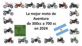 La mejor moto de Aventura de 300cc a 700cc en 2024 [upl. by Ainsley]