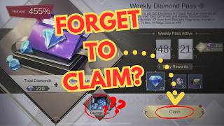 Forget to Claim Weekly Diamond Pass [upl. by Leander]