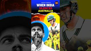 When Indian Cricket Team Silenced Australia in their Country [upl. by Ruelle871]