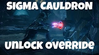 Horizon Zero Dawn  How to Unlock Override  Sigma Cauldron Walkthrough [upl. by Fortuna945]