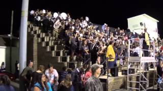 Crossville Marching Band quotCarry On My Wayward Sonquot 9272013 [upl. by Bibeau]