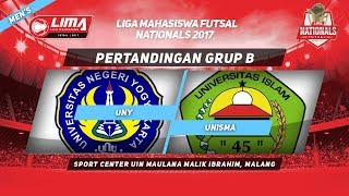 UNY vs UNISMA di LIMA Futsal Nationals 2017 Mens [upl. by Strohben]