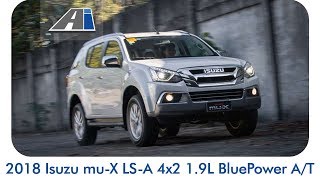 2018 Isuzu muX 19 RZ4E BluePower AT  Full Review [upl. by Ynatsyd]