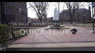 La Salle University Quick Tour Philly [upl. by Ahsienyt533]