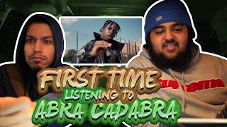 NEW YORKERS FIRST EVER REACTION TO UK DRILL RAPPER ABRA CADABRA [upl. by Yzzik]