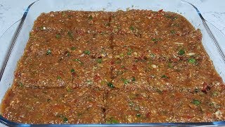 Lahmacun İçi Tarifi ve Malzemeleri [upl. by Goldy]