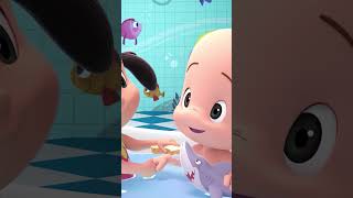 🧽🧼🛀🏻 cancionesinfantiles videoseducativos paraniños cleoycuquín shorts [upl. by Topper]