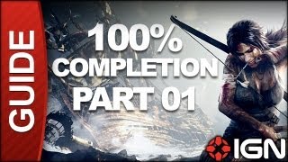 Tomb Raider 100 Completion Walkthrough  Part 01 Introduction [upl. by Radley]