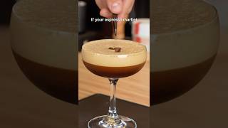 how to make an espresso martini [upl. by Hurwitz]