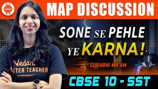 Complete SST MAP WORK for Class 10 🗺️ Social Science Full Revision for CBSE Board Exam 2024 🔥 [upl. by Cram305]