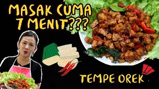 CARA MASAK TEMPE OREK DENGAN CEPAT [upl. by Grevera5]