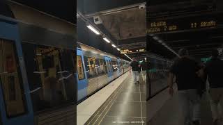 youtubeshorts fridhemsplan trainstation europeantravel stockholmsweden goinghomeafterwork [upl. by Ecadnak]