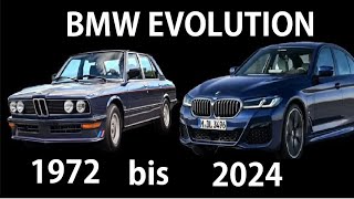 BMW 5er Evolution von 1972 bis 2024  E12 E39 E60 F10 G30 [upl. by Jp]