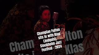 Champian Fulton with Klas Lindquist Stockholm Jazz Festival  2024 jazz billieholiday sthlm [upl. by Fax]