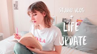 Life Update ✨ mini Studio Vlog Diciembre Mi proceso creativo [upl. by Anaeg]