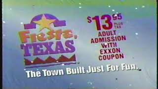 Fiesta Texas San Antonio TX 1995 Commercial [upl. by Calan711]