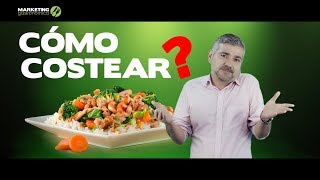 Cómo costear los platos de un menú  Marketing Gastronómico [upl. by Antoni]