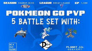 Pokémon GO PvP  Great League 5 Rounds Magnezone  Primarina  Trevenant [upl. by Scheer]