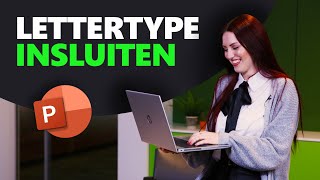 Het insluiten van een lettertype in PowerPoint  PowerPoint basics  PPT Solutions [upl. by Nitza753]