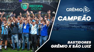 BASTIDORES  GRÊMIO CAMPEÃO DA RECOPA GAÚCHA 2023 [upl. by Aiuqet]