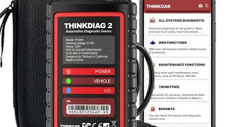 THINKDIAG 2 BEST SCANNER HD ALL 24V ALL CARS 12V ALL EV ALL BIKES [upl. by Lodmilla]