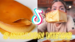 🍮 The ULTIMATE Leche Flan  VIRAL Tiktok Recipe 🍮 [upl. by Lenra]