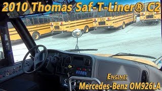 Driving handicapped 2010 Thomas SafTLiner® C2 BUS 0921 [upl. by Nigem]