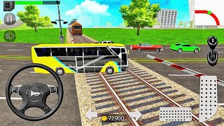 Euro Coach Bus Simulator 2020 City Bus Driving Games  Android Gameplay [upl. by Aidnic483]