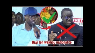 🛑urgent Conditions de vie et de séjour des étrangers vivant au Senegal LONG Otra Africa se pronon [upl. by Hersh]