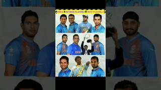 Indi ke retired players की dangerous playing11 cricket indiancricketer trending shorts trending [upl. by Phippen675]