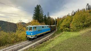 Mariazellerbahn V15 mit Personenzug bei Winterbach [upl. by Micki]