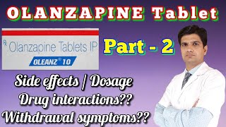 Olanzapine tablet  Olanzapine  Olanzapine 10 mg  Olanzapine side effects  olanzapine dosage [upl. by Pazit]