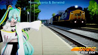 Trainz A New Era Pennsylvania amp Berwind [upl. by Gaiser]